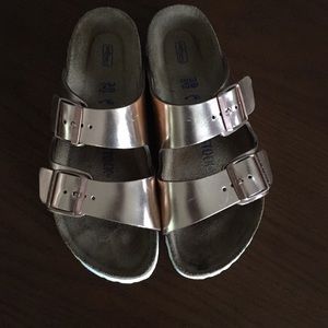 Copper Birkenstocks